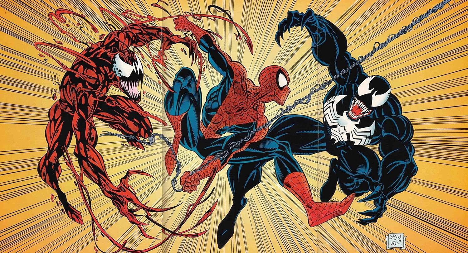 Spiderman, Venom, Carnage