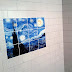 Tile Murals Behind Stove - Italian kitchen window backsplash tile mural for behind a stove or sink area with olives, grapes, olive oil and cheese.