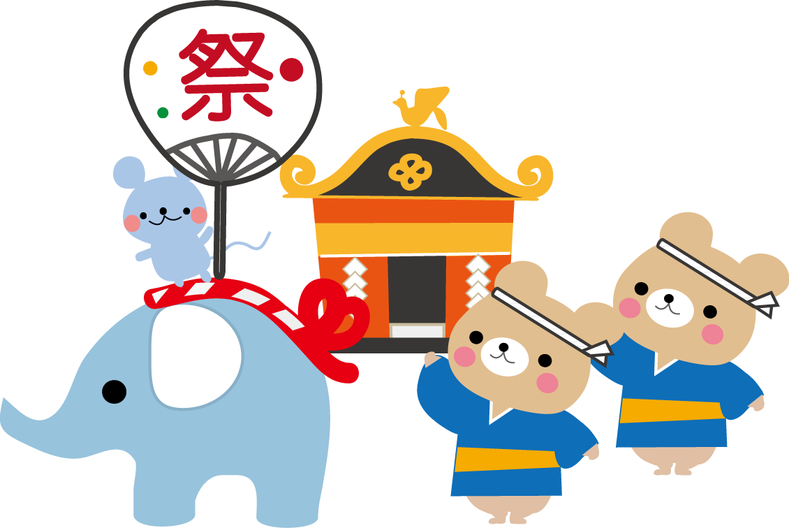 夏祭りのイラスト 夏の無料イラスト フリー素材