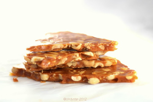 croccante alle arachidi-peanut brittle