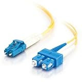 Cables To Go 37470 LC/SC Duplex 9/125 Single-Mode Fiber Patch Cable (9 Meter, Yellow)