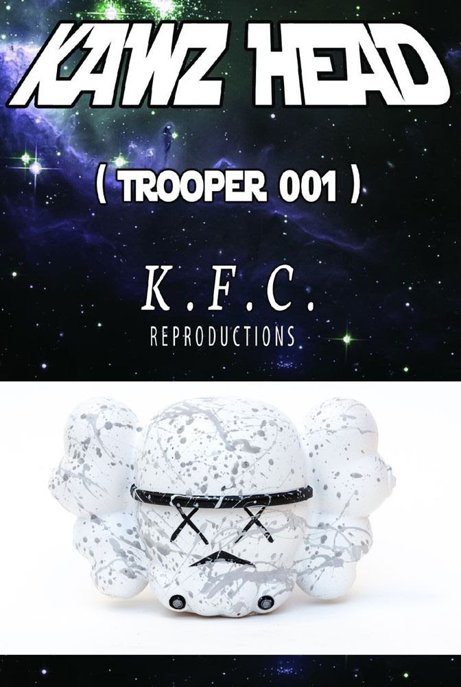 De Korner x K.F.C Reproductions - "Trooper 001" Kawz head is a bootleg of a bootleg!