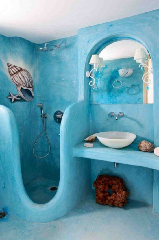 Ocean Themed Bathroom Decor - DIY Beach Themed Bathroom Mason Jar Storage Set | Mom By ... - Nautical bathroom decor has become popular with homeowners due to the beach life effect they bring into the bathroom.with the aid of a few tricks of the trade, you can easily get your dream nautical bathroom in your home.