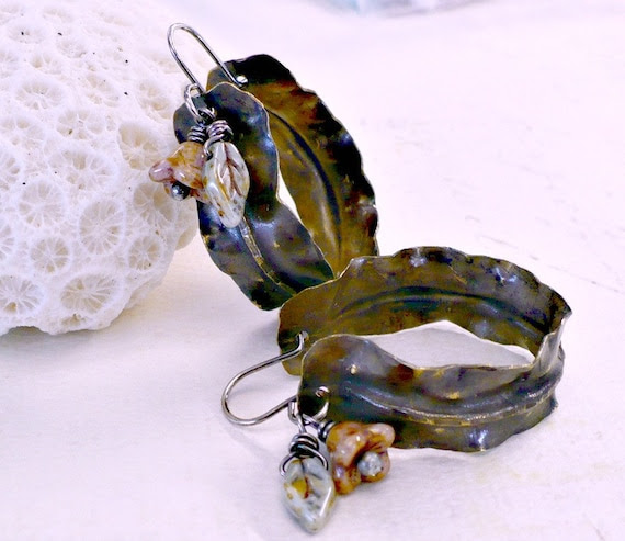 handmade art earrings by Melissa Meman