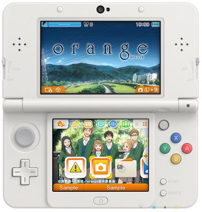 3dsテーマ Tvアニメ Orange のテーマ など10種類が本日から配信開始 コンシューマゲームファン