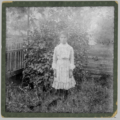 Girl in Garden
