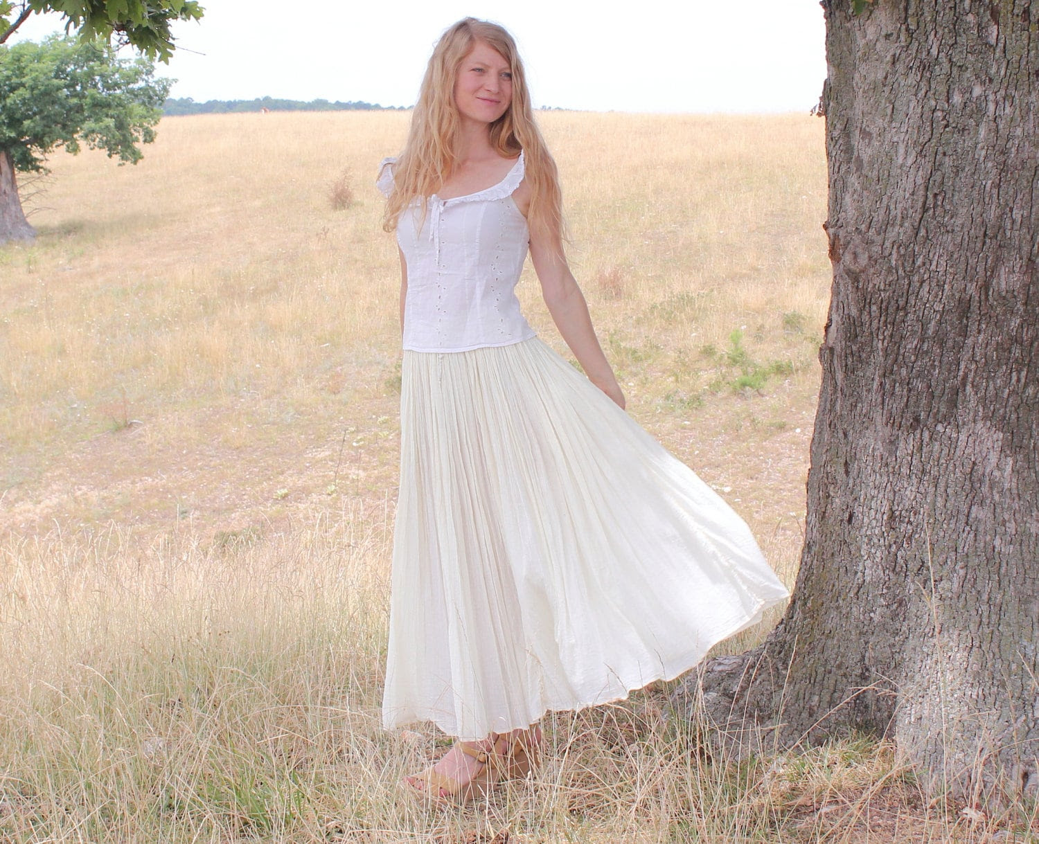 cotton gauze wedding dresses