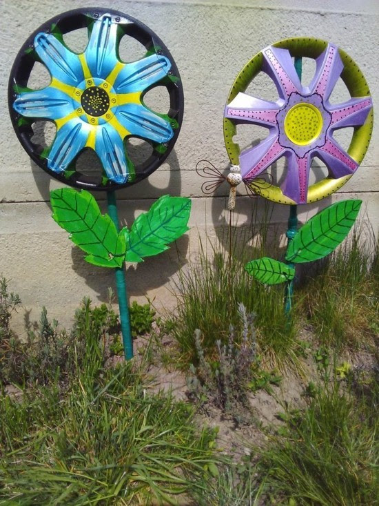 Osterdeko ideen zum selber machen; Teller Geschirr | Ausgefallene Gartendeko Selber Machen - 60 Upcycling