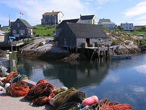 Harbour of Peggys Cove, Nova Scotia