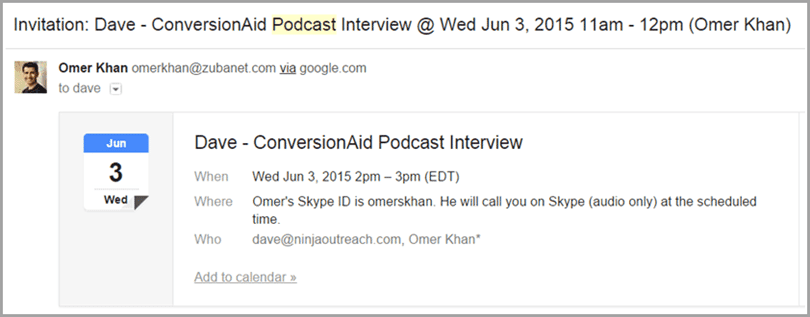 Invititation podcast or interview image for engage influencers
