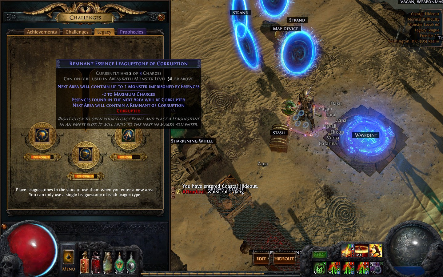 Bug Reports Remnant Essence Leagustone Of Corruption Does Not Reward Remnant Of Corruption Every Time Forum Path Of Exile
