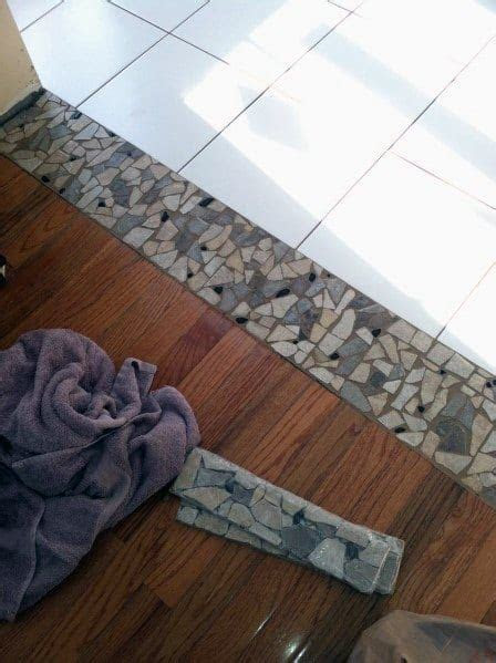 By bob vila it's easier to cut vinyl flooring to the exact shape and size of your room when you make a template firs. Top 70 Best Tile To Wood Floor Transition Ideas - Flooring