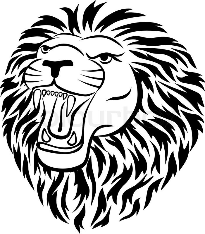 Download Free 183 Half Lion Head Svg SVG PNG EPS DXF File for Cricut, Silhouette and Other Machine