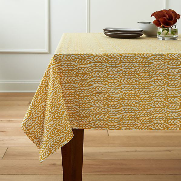 Harvest Yellow Tablecloth