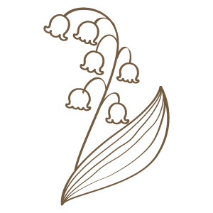 すずらんのイラスト4 花 植物イラスト Flode Illustration フロデイラスト