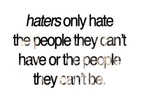 Quotes About Haters For Girls. QuotesGram