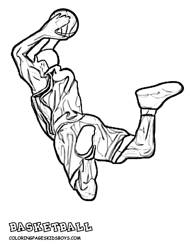 Free Coloring Pages Nba Download Free Clip Art Free Clip Art On