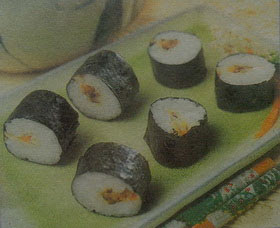 NASI GULUNG JAMUR NORI