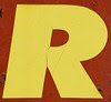 yellow r