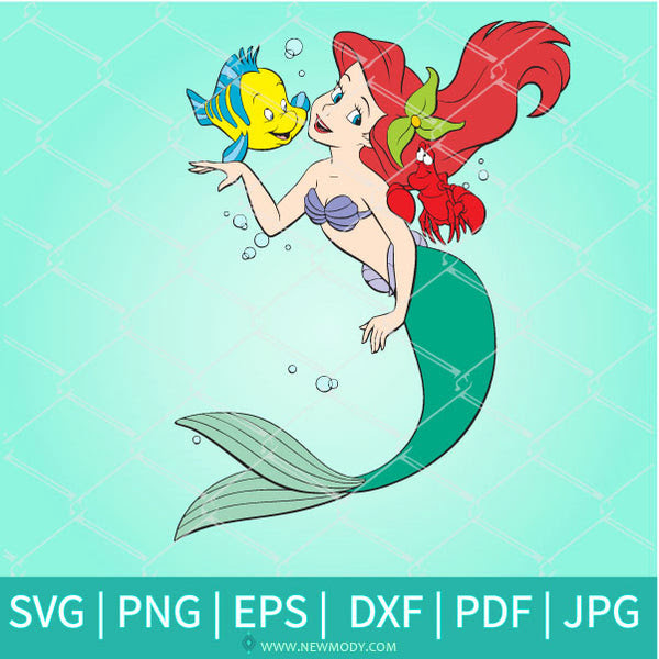 Free Free 172 Mermaid Princess Svg SVG PNG EPS DXF File