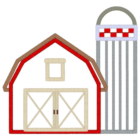 224 Birthday : 3 Tractor Applique 5x7