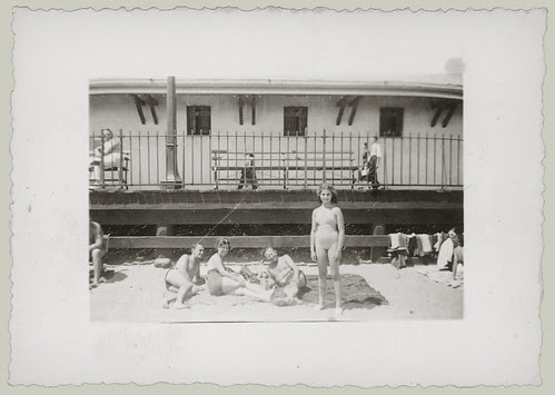 Group at the beach