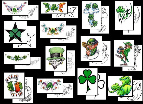 Of course when you say Irish tattoo designs first things that come to your