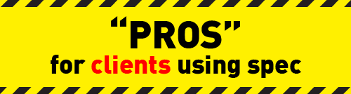 Pros for clients