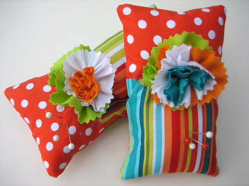 Carnival Pincushions