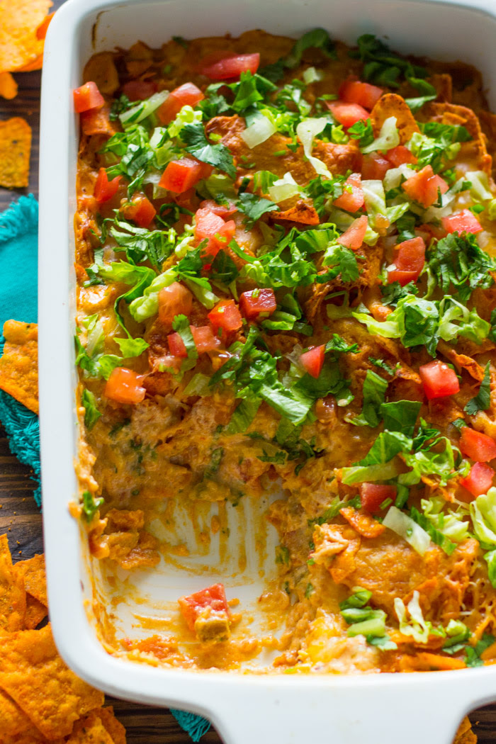 Doritos Chicken Casserole | Gimme Delicious