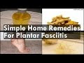 Home Remedies For Plantar Fasciitis