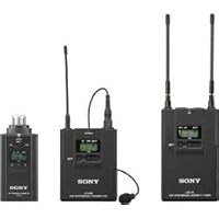 Sony UWPV6 Lavalier Microphone, Bodypack Transmitter, Plug-on Transmitter and Portable RX Wireless System, Operating on TV Channels 30 to 33