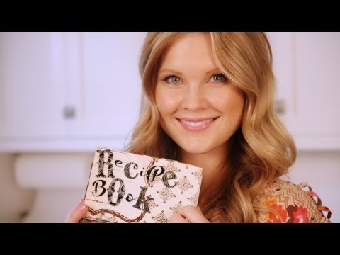 VIDEO : diy fun recipe book!! - hello everyone! i love collectinghello everyone! i love collectingrecipesfrom friends and family and getting them out of cookbooks and of course, pintrest!! this is a ...