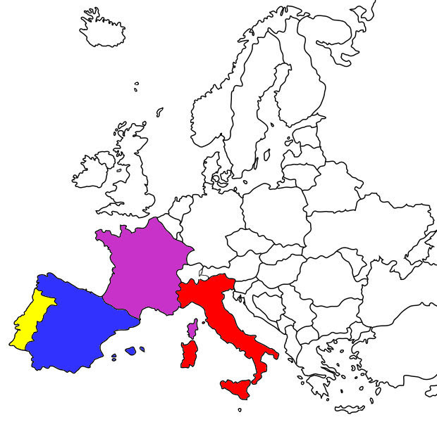 European Countries Visited