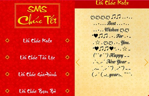 Hình ảnh Ứng dụng chúc tết độc đáo cho smartphone số 1