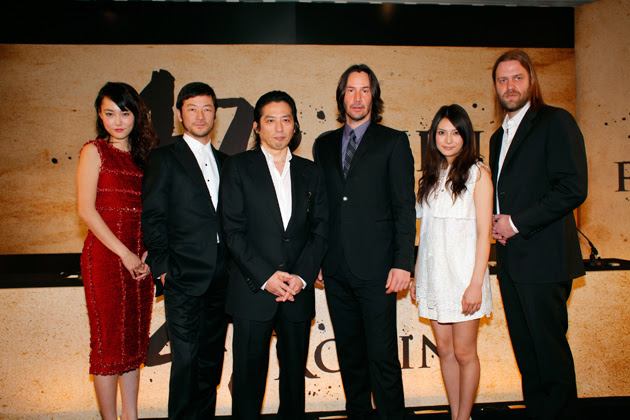 柴咲コウ キアヌ リーブス主演作 47ronin でハリウッドデビュー 47ronin 製作発表会見がロンドンで開催 ニュース Cinemaランキング通信