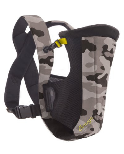 Evenflo Snugli Front Vented Baby Carrier, Camouflage Black 