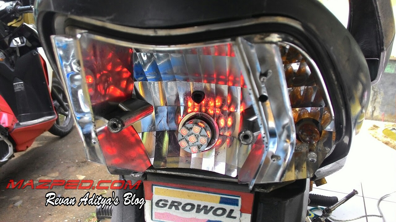 Solusi Pasang Led Stop Lamp Supra X 125 MAZPEDia COM Solusi Pasang Led Stop Lamp Supra X 125 MAZPEDia COM