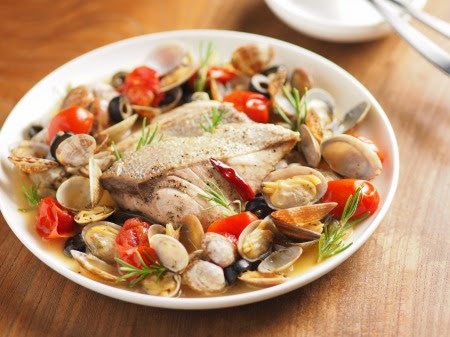 ヒラマサ ヒラス のアクアパッツァ 魚料理と簡単レシピ