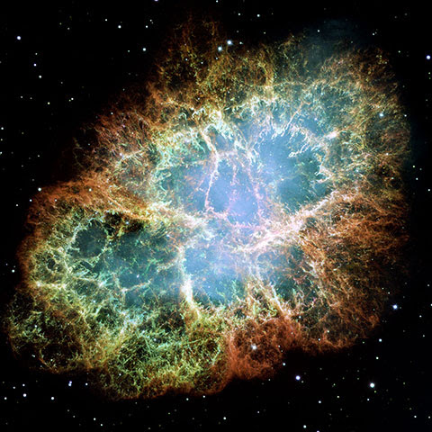 Visions of the universe: The Crab Nebula (M1) from the Hubble Space Telescope, 2005