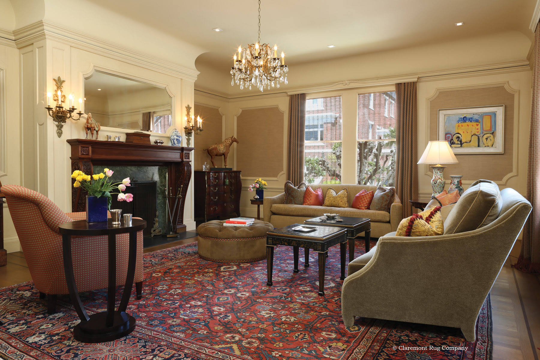 Homeinterior Decorating With Nazmiyal Antique Rugs