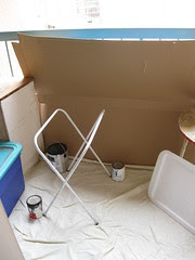 Apartment Balcony Painting Station
