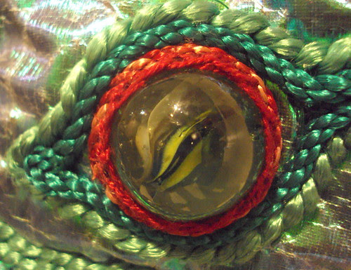 Fabric and embroidery