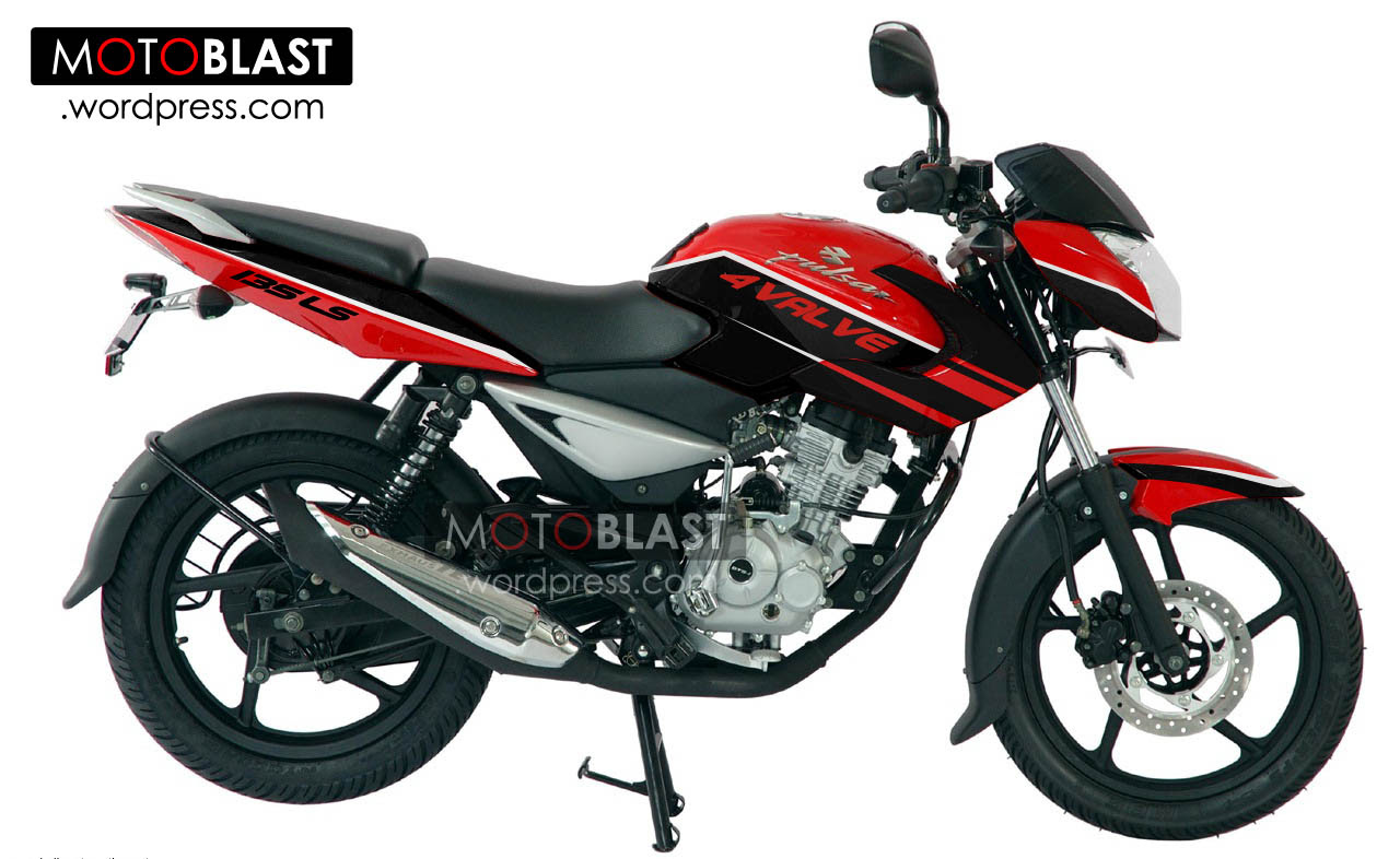 Modif Striping Bajaj 135ls Red Sobek Tenan D MOTOBLAST