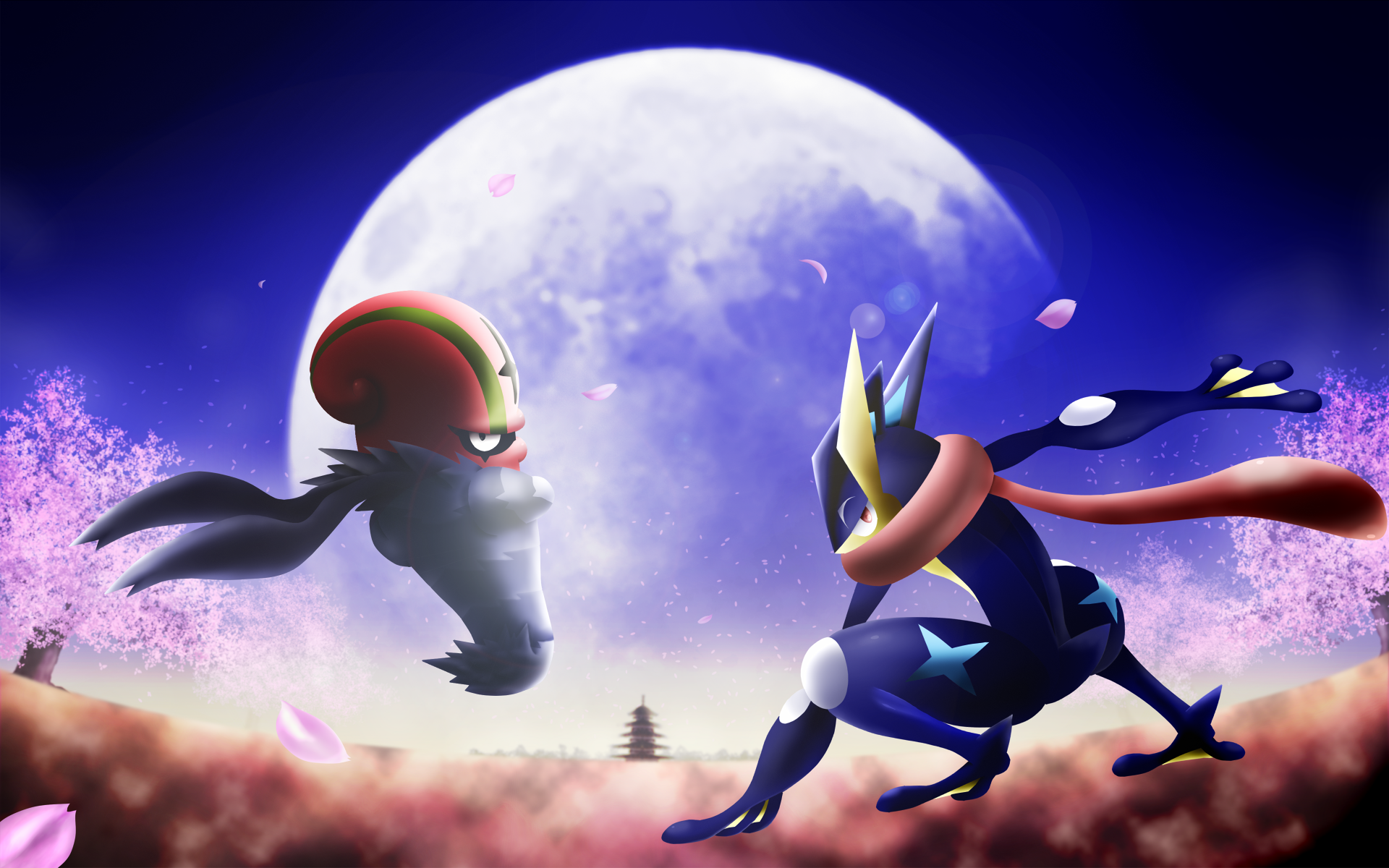 ４月のトップ絵はゲッコウガ ポケモン王国ブログ