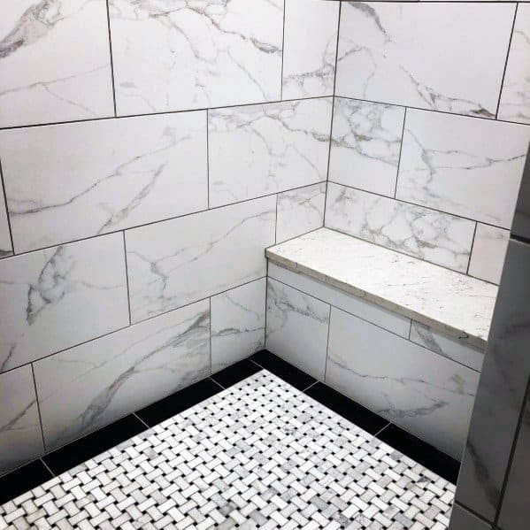 Top 50 Best Shower Floor Tile Ideas - Bathroom Flooring ...