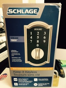 Mr. Locksmith Vancouver Schlage-Keyless Touchscreen Deadbolt