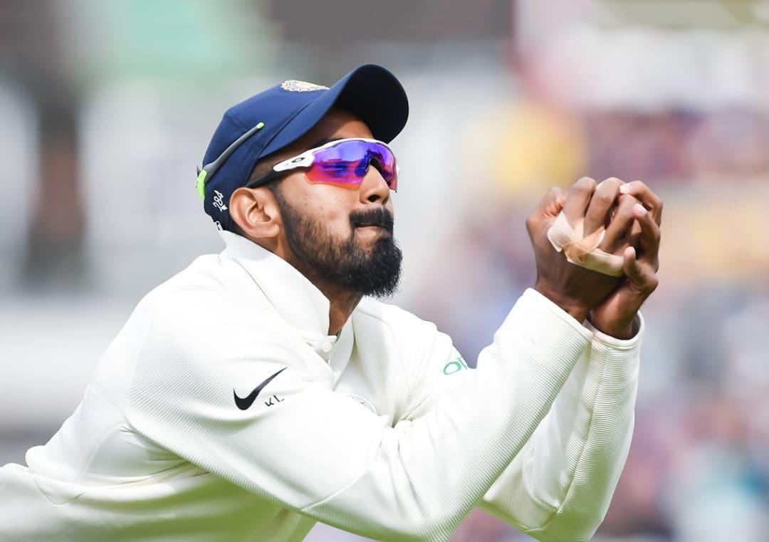 KL Rahul equal Rahul Dravid's record of 13 catches in Test ...