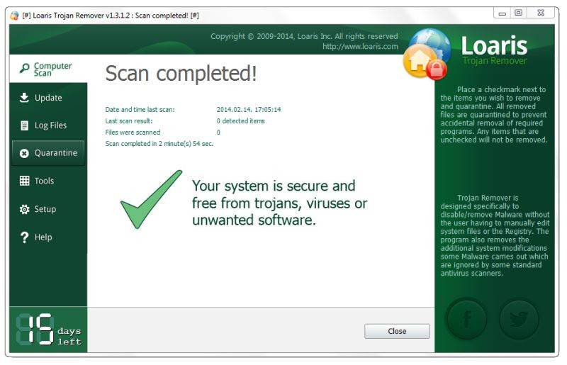 Loaris Trojan Remover4 download Loaris Trojan Remover 1.3.9.2 Trojans