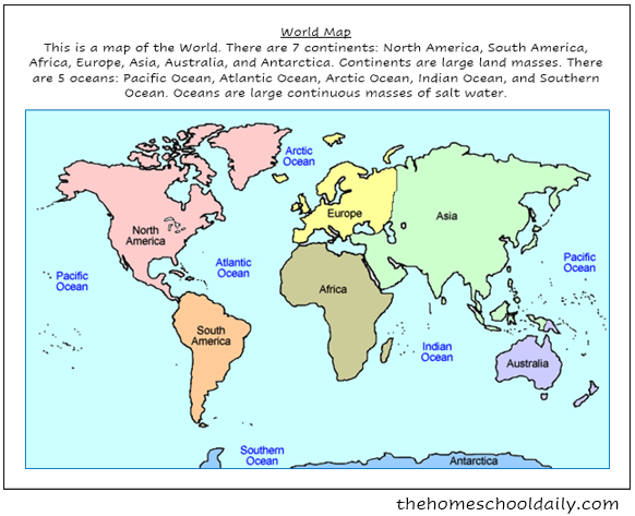 Free Printable World Maps Activities The Homeschool Daily